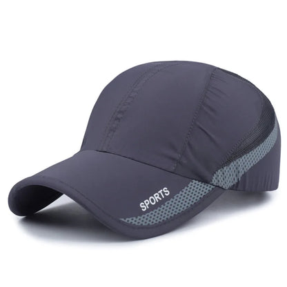 Men Women Outdoor Sport Baseball Mesh Hat Running Visor Quick-drying Cap Sun Protection Scrub Cap Hats For Women Sport Tools