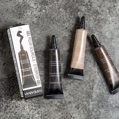 Handaiyan 10ML Long-Lasting Eyebrow Cream Enhancers Waterproof Natural Eye Brow Tinted Liquid Gel Cream Brow Makeup Cosmetics 6 Colors