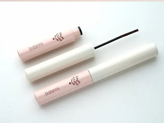 Ultra-fine Mascara Curl Thick Lengthening Eyelash Mascara Waterproof Non-smudge Brown Natural Curling Fine Brush Mascara Makeup