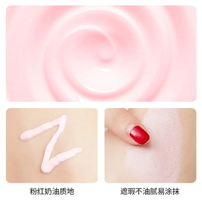 VENZE 30ml W Primer Make Up Shrink Pore Primer Base Smooth Face Brighten Makeup Skin Invisible Pores Concealer Brand China