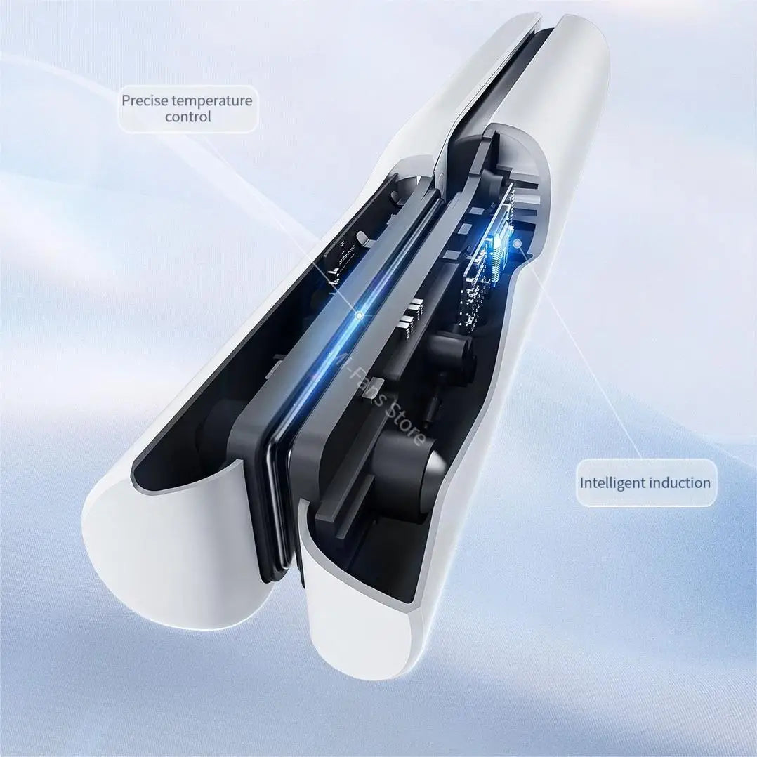 Xiaomi Mijia Wireless Straight Clip 30s Rapid Heating Smart Temperature Control Haircurler Straight/ Curly Hair Style Maintain