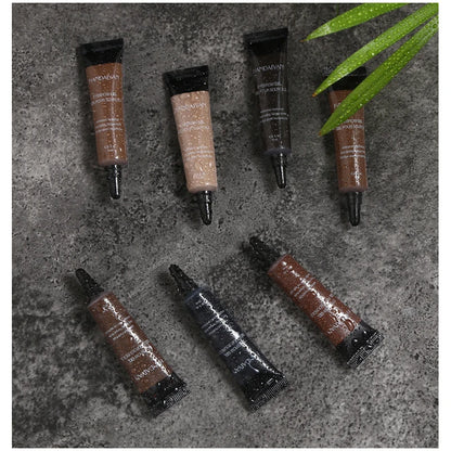 Handaiyan 10ML Long-Lasting Eyebrow Cream Enhancers Waterproof Natural Eye Brow Tinted Liquid Gel Cream Brow Makeup Cosmetics 6 Colors