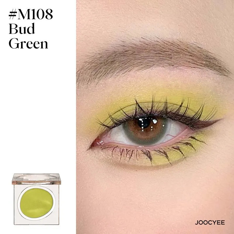 JOOCYEE Eyeshadow Single Long-lasting Natural Easy to blend High-pigmented Diamond shimmering Eyeshadow Black Blue