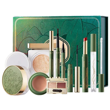 Spring and Jingming Style Makeup Gift Box Lipstick Cushion Foundation Full Set Beauty Set Box Chinese Style Makeup Gift Box