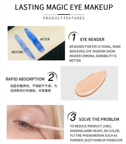 Eyes Base Waterproof Cream Makeup Primer Gel Eye Under Shadow Cosmetic Lasting Prolong Base Primer 5ml