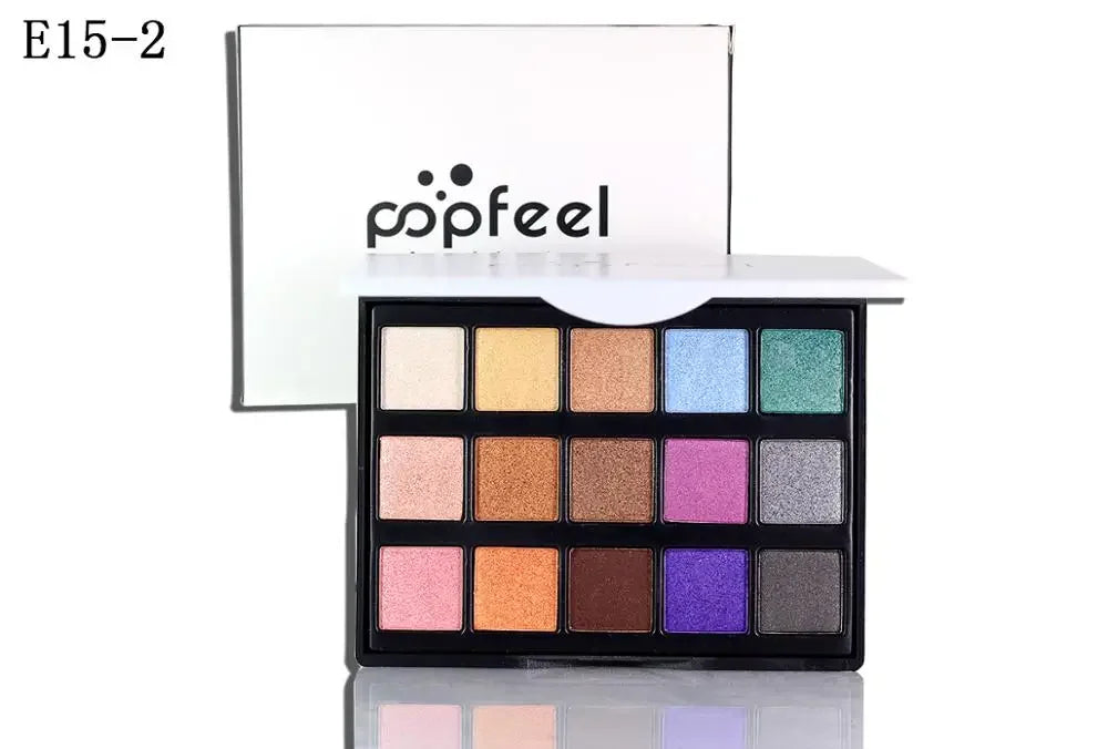 12 Colors Shimmer Nature Glow Eye shadow Palette Makeup Cosmetics Earth Nude Eye Shadow powder Waterproof Makeup Set
