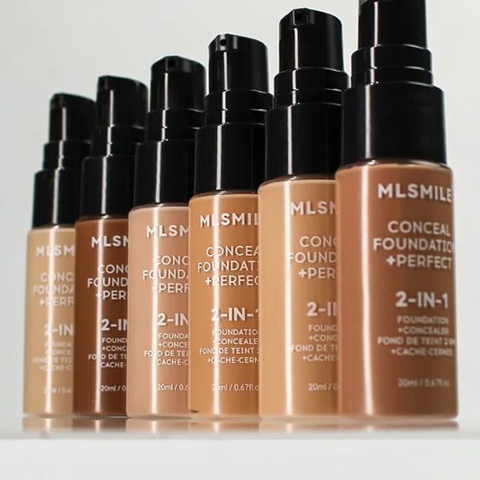 Pudaier Concealer Matte Foundation BB Cream Oil Control Pre-Makeup Primer Natural Waterproof and Long-lasting Makeup Foundation Makeup