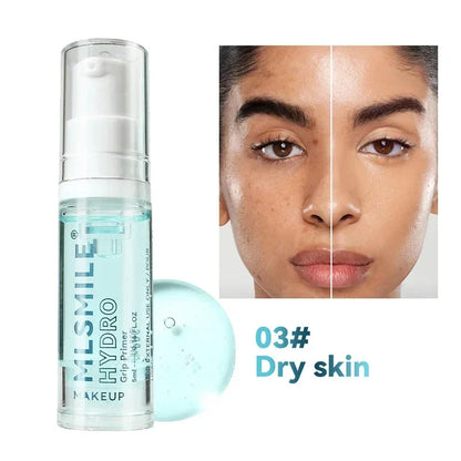 Hydrating Face Primer Makeup Gel Isolation Moisturizing Brightening Invisible Pore Gel-based Facial Makeup Transparent Cream 5ml
