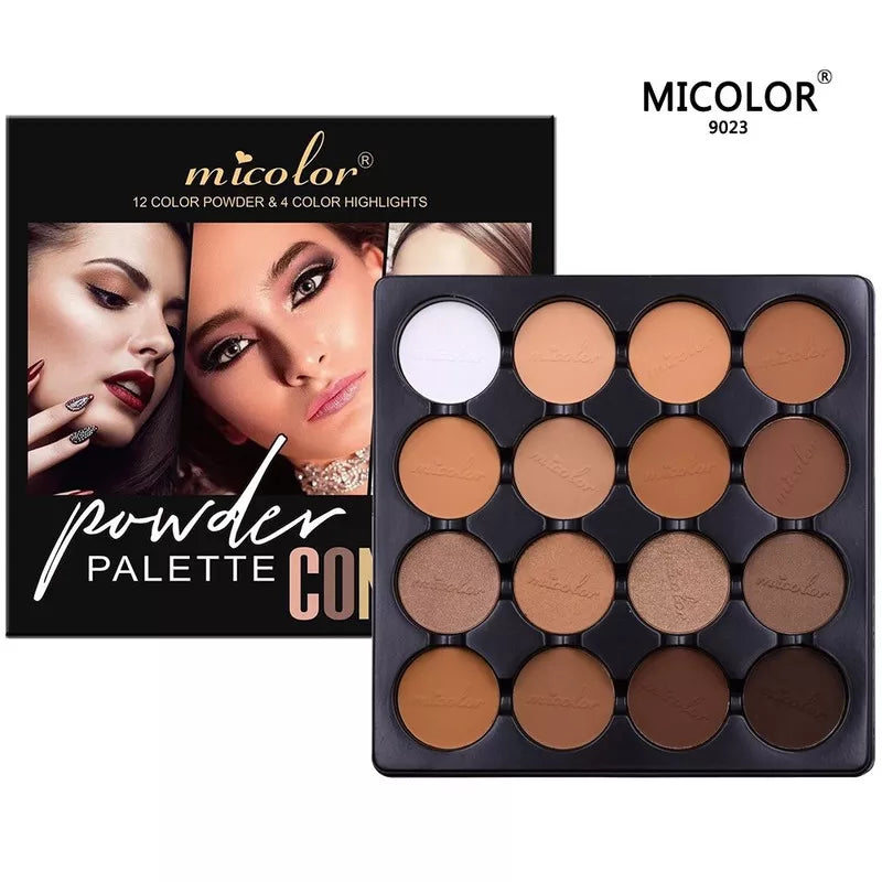 MICOLOR Matte Face Contour Palette 3d Silhouette Nose Shadow Makeup Palette for Women Lasting Waterproof Beauty Female Cosmetic