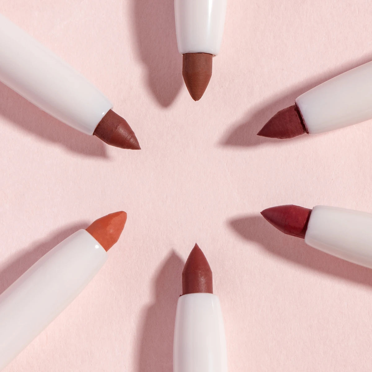 Lip Liner With Brush Misty Rose Creamy Matte Lip Makeup High Pigment Not Easy To Fade 3 In 1 Silky Smooth Y2k Lip Liner Pencil