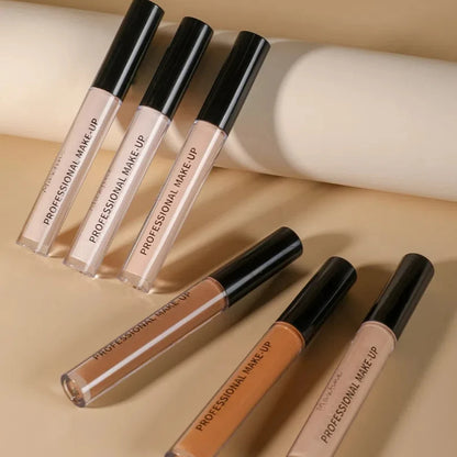 Waterproof Concealer Pen Full Coverage Cover Dark Circles Acne Pores Matte Foundation Cream Facial Long Lasting Makeup Cosmetic