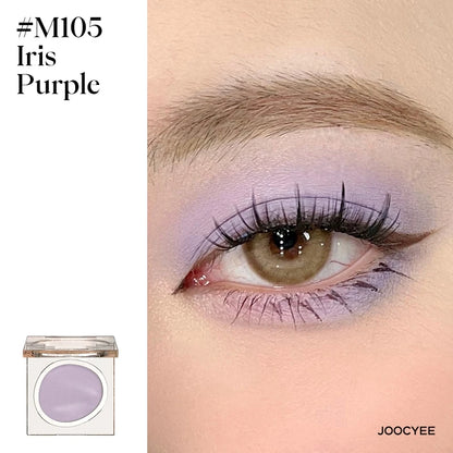 JOOCYEE Eyeshadow Single Long-lasting Natural Easy to blend High-pigmented Diamond shimmering Eyeshadow Black Blue