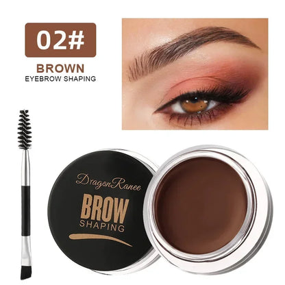 Matte Eyeliner Eyebrow Cream Gel Waterproof Long Lasting Contouring Brown Black Brow Cream Wild Eyebrows Cream Concealer