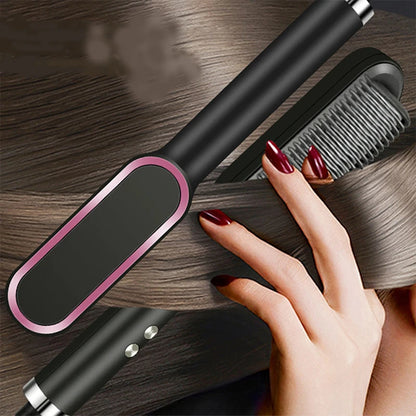 Hair Dryer Comb Curling Irons Beauty Products Hair Brushes Fast Heating Hair Straightener Comb