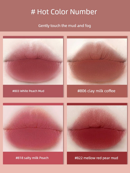 Gogo Dance Velvet Matte Relief Bows Lip Mud