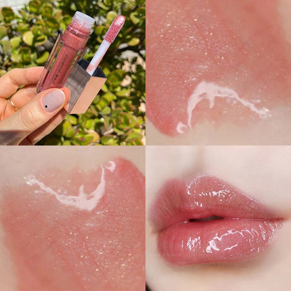 Gloss Bomb Universal Lip Luminizer 9 Colors Non-Sticky Moisturizing Lip Gloss Plumping and Long-Lasting Glitter Liquid Lipstick