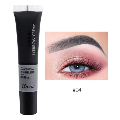 15-minute Semi Permanent Eyebrow Dye Tint Fast Gel Eyelash Kit Eyebrows Tint Dye Makeup Eyebrow Cream