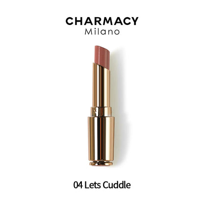 CHARMACY Moisturize Intense Nude Lipstick Luxury Professional Lipsticks Easy to Wear Women Lip Makeup Cosmetic