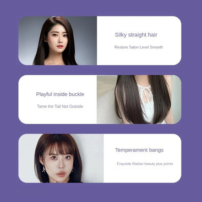 Xiaomi Konka Mini Rechargeable Hair Straightener Wireless Portable Long Endurance Plant Protein Hair Care Straight Hair Comb