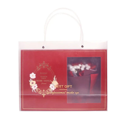 Manshili Crimson Carol Flower Series Gift Box holiday's Day Gift Set Makeup Set Confession Gift Box