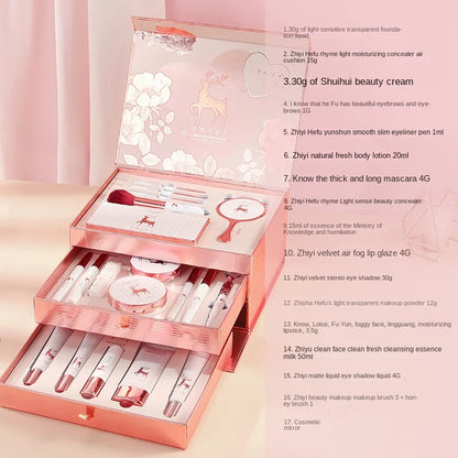 20 Pcs Makeup Set Box Full Mystery Box Lipstick Eyeshadow Set Gift Set Complete Make Up Skincare Products Cosmetics For Women