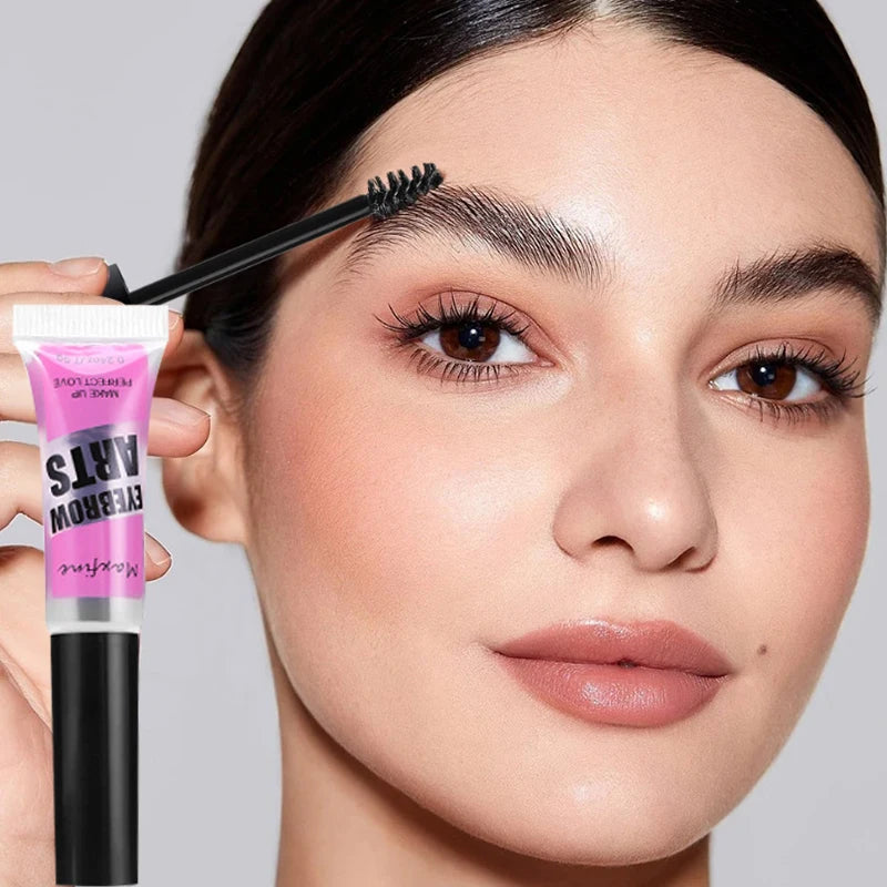 Waterproof Mascara Eye Shadows Long-lasting Fixed Eyebrow Quick-dry Hose Transparent Eye Black Korean Makeup Products
