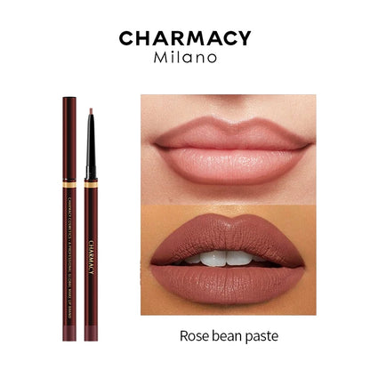 CHARMACY Contour Tint Lipstick Long-lasting Waterproof Matte Lips Makeup Cosmetic Nude Lip liner Pencil