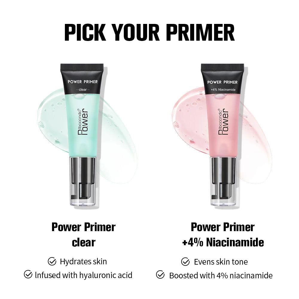 Power Grip Primer Gel Based Hydrating Face Primer For Smoothing Skin Gripping Makeup Invisible Pore Colorless Primes 24ml