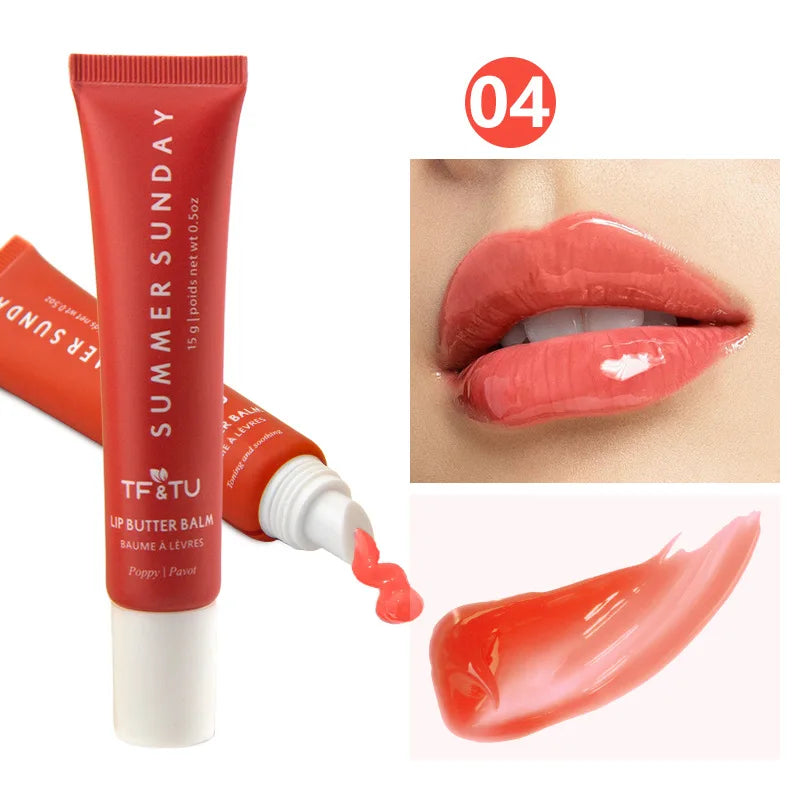 Lasting Lip Moisturizing Lip Balm Care 15ml Lip Balm Smoothing Lip Lines Nourishment Women Daily Care Makeup Korean Lipcare