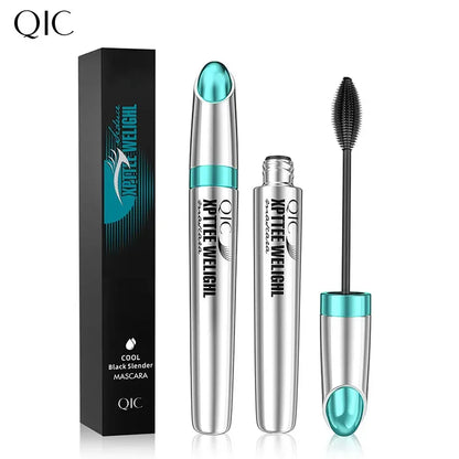 New 4D Silk Fiber Lash Mascara Waterproof VIBELY 3d Mascara For Eyelash Extension Black Thick Lengthening Eye Lashes Cosmetics