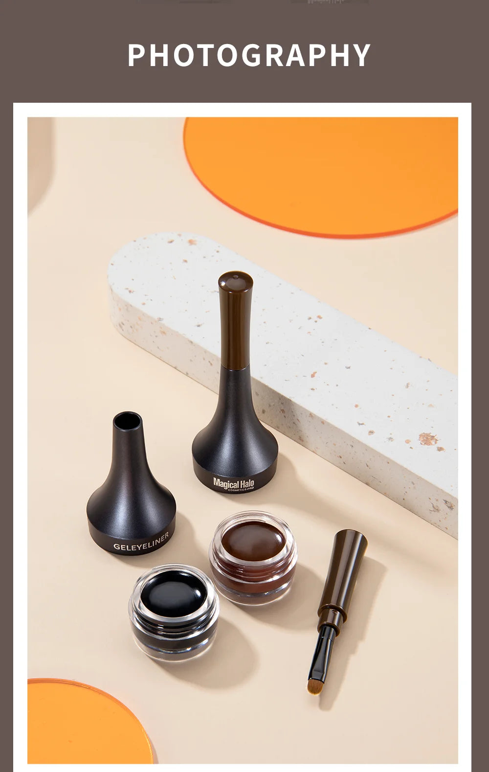 Eyebrow Cream Enhancers Waterproof Long-lasting Air-cushion Dye Brows Gel Tinted Makeup Eyebrow Pomade