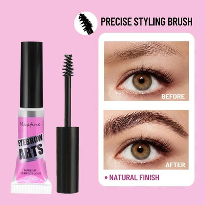 Waterproof Mascara Eye Shadows Long-lasting Fixed Eyebrow Quick-dry Hose Transparent Eye Black Korean Makeup Products