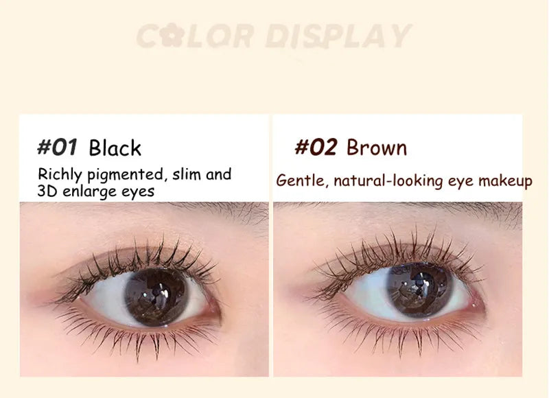 Judydoll Lashes Mascara Waterproof Silk Fiber Mascara Black Long Curling Eyelash Extensions Sexy Eyes Makeup Cosmetics