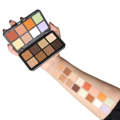 CARLASECRET 16 Colour PROFESSIONAL Makeup Conceal Correct Contour Palette Concealer Finishing Contour Eye Shadow Cream