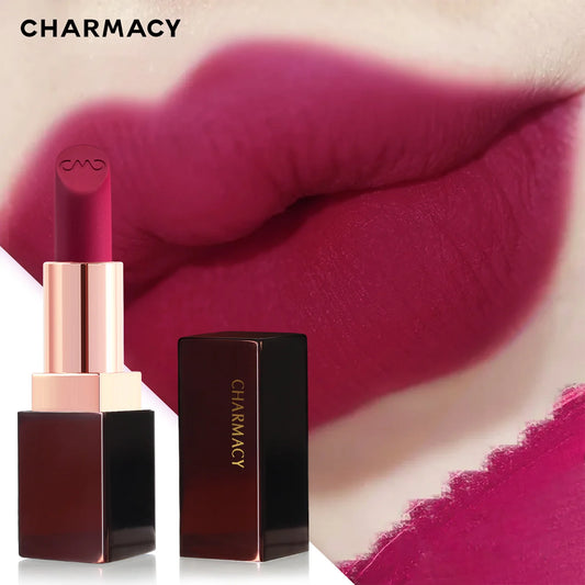 CHARMACY Matte Lipstick Long-lasting Waterproof for Women Makeup