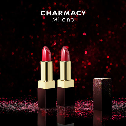 CHARMACY Luxury Velvet Moisturize Lipstick Long-lasting Easy to Wear High Quality Lip Stick Makeup Cosmetic for Women