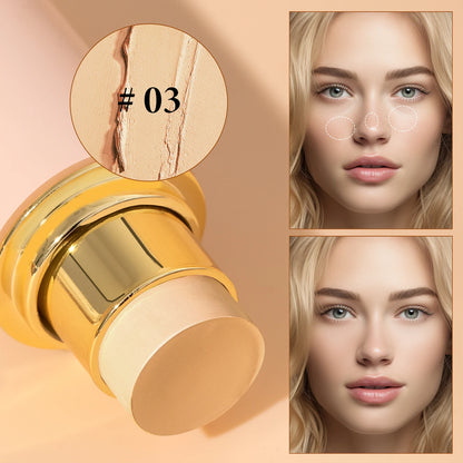 High-End Makeup Pro Foundation Stick, Moisturizing Portable Waterproof Long-Lasting Facial Base Makeup For Natural Flawless Skin