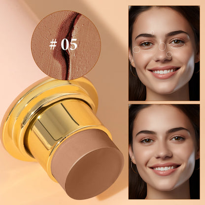 High-End Makeup Pro Foundation Stick, Moisturizing Portable Waterproof Long-Lasting Facial Base Makeup For Natural Flawless Skin