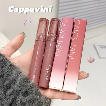 Cappuvini Juice Jelly Lip Gloss Long Lasting Moisturizer Water Light Lipstick Mirror Gloss Lipstick Affordable Makeup