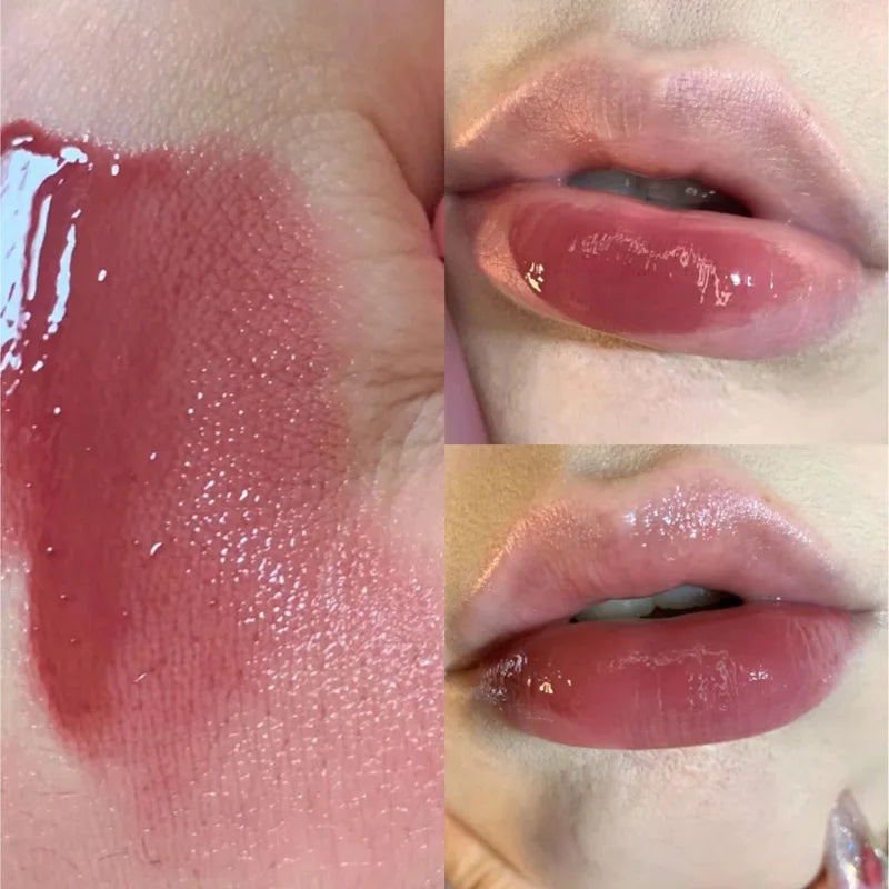 HERORANGE Transparent Ice Velvet Lip Glaze Matte Matte Pigment Lipstick Lip Gloss Student Affordable Makeup