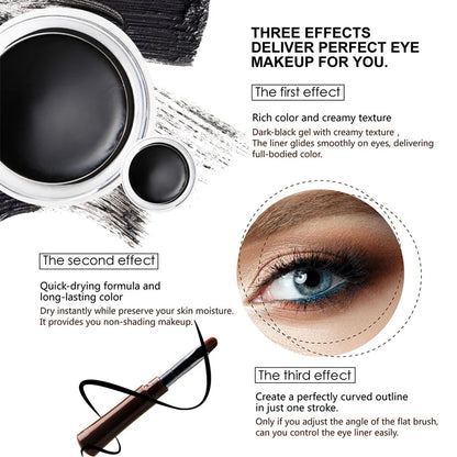 Eyebrow Cream Enhancers Waterproof Long-lasting Air-cushion Dye Brows Gel Tinted Makeup Eyebrow Pomade