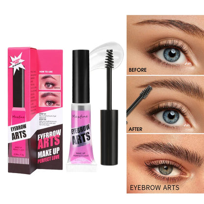 Waterproof Mascara Eye Shadows Long-lasting Fixed Eyebrow Quick-dry Hose Transparent Eye Black Korean Makeup Products