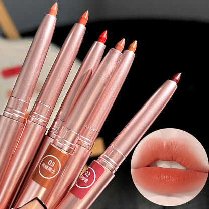 kzlet Matte Velvet Lip Liner Pencil Waterproof Long Lasting Lipsticks Red Contour Tint Lip Stick Natural Nude Blush Cosmetics Makeup