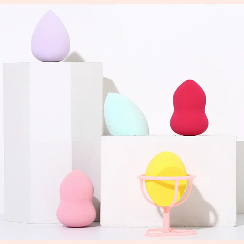 1/2/4pcs Makeup Sponge Cosmetic Puff Foundation Powder Makeup Blender Wet and Dry Beauty Sponge Women Make Up Tools Accessories