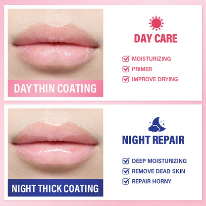 Moisturizing Lip Mask Night Sleeping Lips Care Maintenance Fades Lip Lines Relieves Lip Care Product 20g