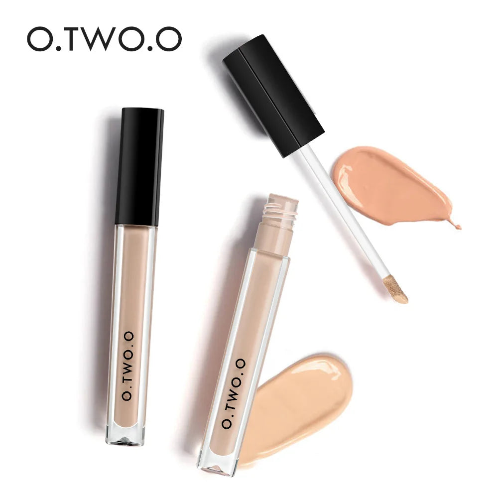 O.TWO.O Liquid Concealer Face Contour Full Coverage Eye Base Dark Circles Blemish Professional Makeup