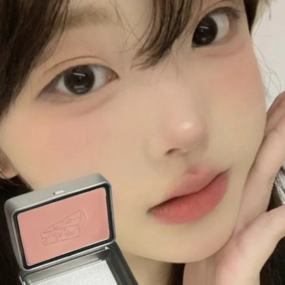 Peninsula Iron Box Blush 4 colors Drunken Rose Cheek Blusher Powder Matte Apricot Rouge Contour Palette Natural Face Makeup