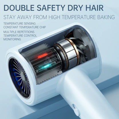 Xiaomi Mijia Small portable hair dryer home hair salon hair dryer high power hot and cold air quick drying hair care blow dryer