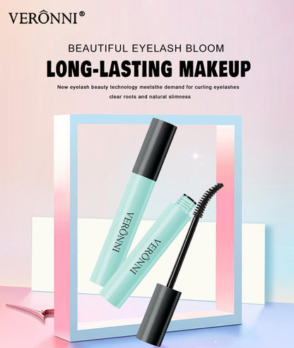 VERONNI 3D Waterproof Mascara No Clumping Easy to Apply & Smudge-Proof Voluminous Mascara Long-Lasting Eye Makeup Cosmetics