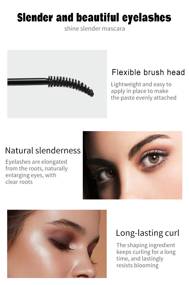 VERONNI 3D Waterproof Mascara No Clumping Easy to Apply & Smudge-Proof Voluminous Mascara Long-Lasting Eye Makeup Cosmetics